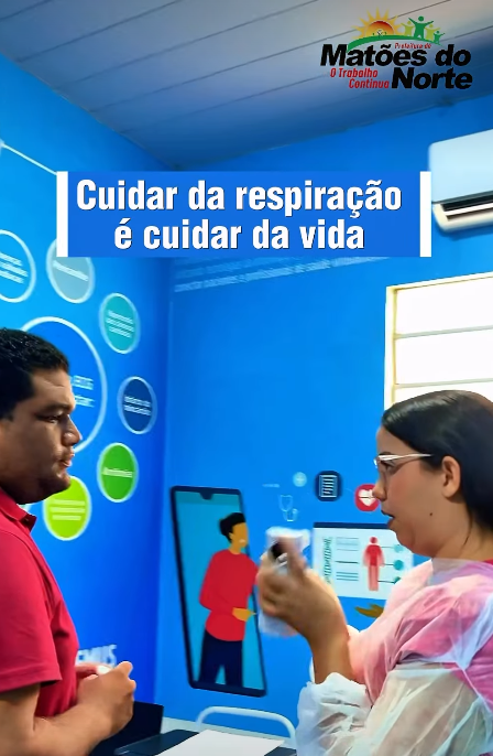 Prefeitura de Matões do Norte amplia acesso à saúde com exame mensal de espirometria